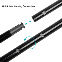 10x10FT Photography Backdrop with Stand - Black