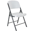 Heavy Duty Folding Chair - White Plastic