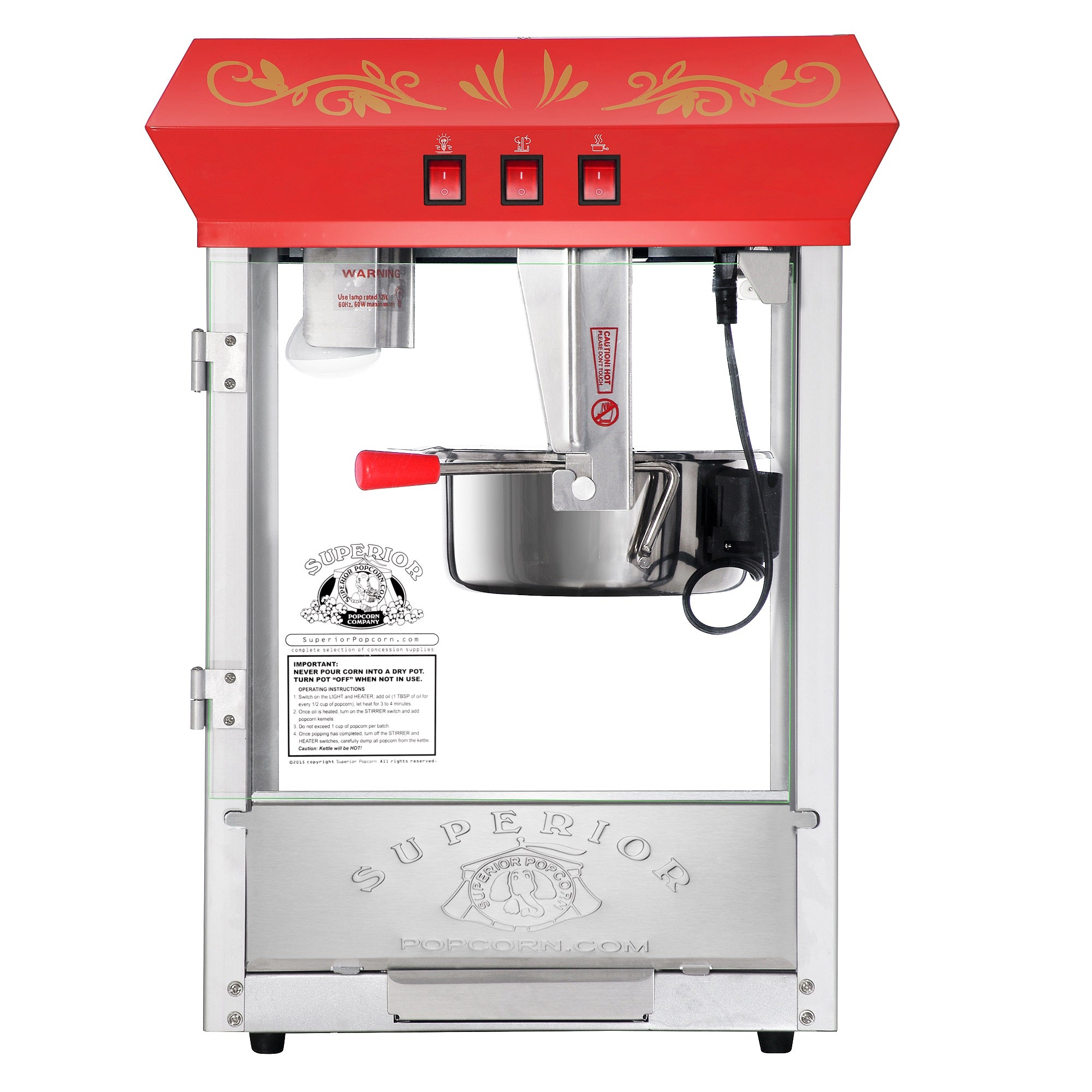 8oz Popcorn Machine Tabletop