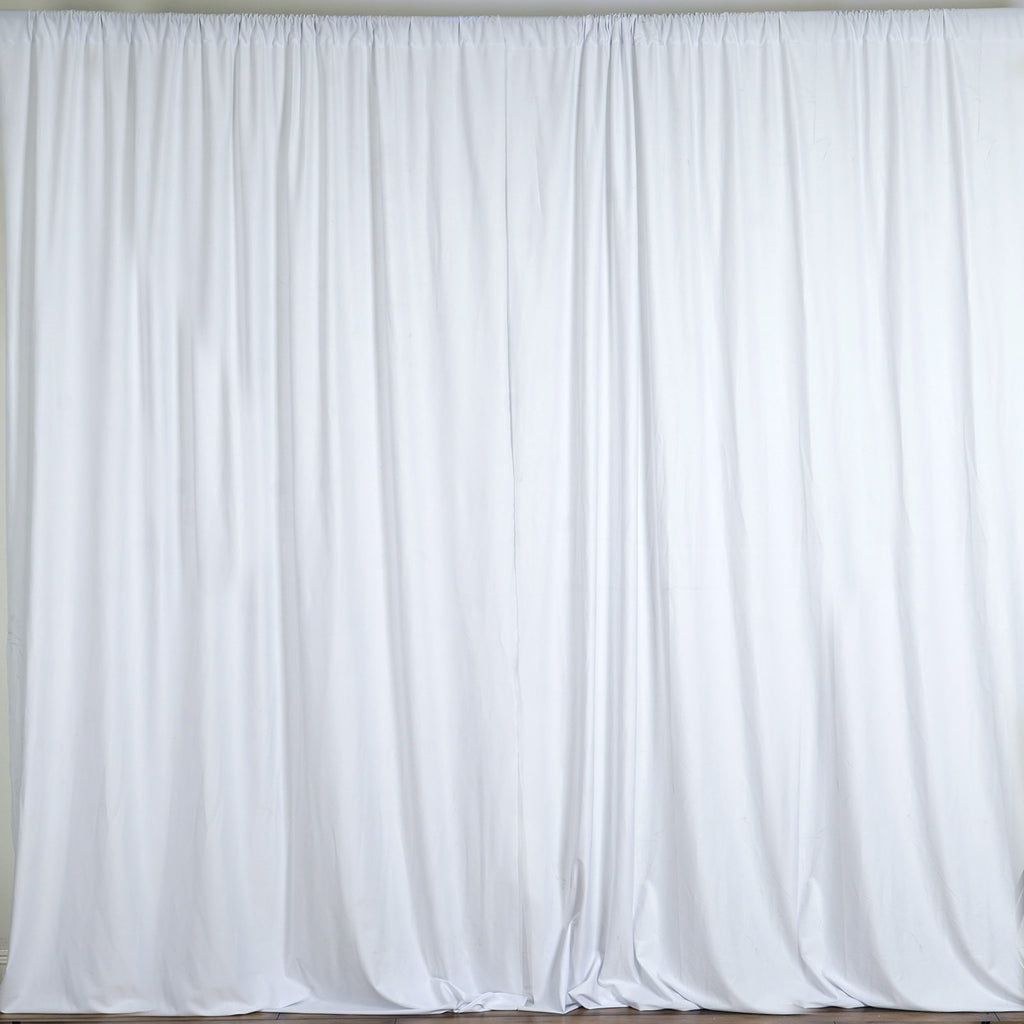 white photo backdrop with stand rental